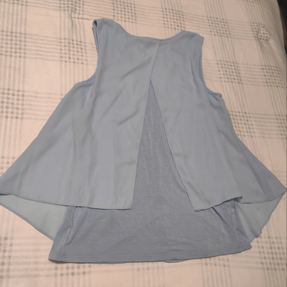 Bar 111 blue top, size small
